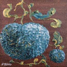 Painting Hortensias by Amblard Florence | Painting