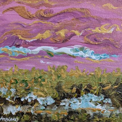 Painting Nuage bleuté by Amblard Florence | Painting