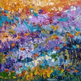 Gemälde Flowers of life von Amblard Florence | Gemälde