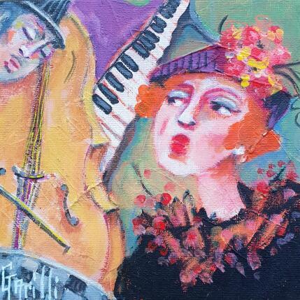 Peinture a few notes just for you par Garilli Nicole | Tableau Figuratif Acrylique Scènes de vie