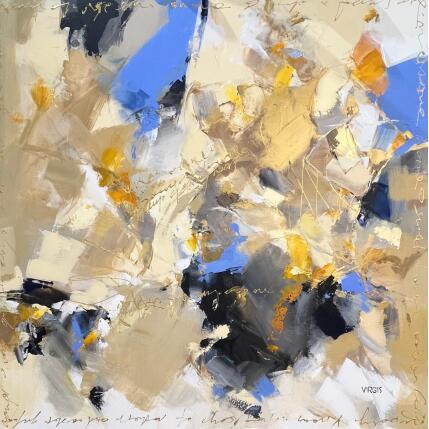 Painting The light of Angers by Virgis | Painting Abstract Oil