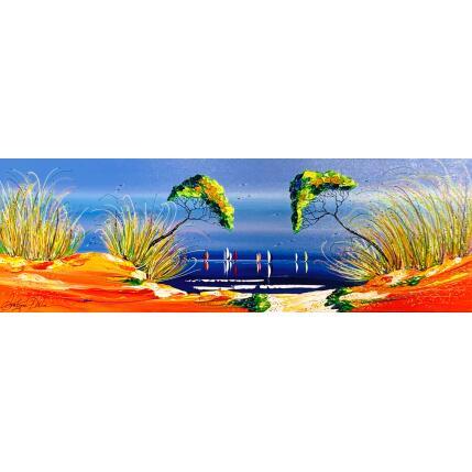 Painting Pas loin de Cassis by Fonteyne David | Painting Figurative Acrylic