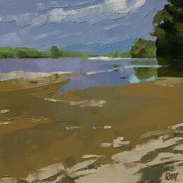 Peinture Inconscience par Gray Thompson Rachael | Tableau Figuratif Huile Paysages