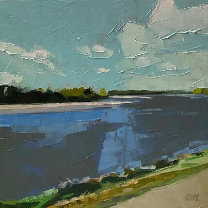 Peinture Insouciance par Gray Thompson Rachael | Tableau Figuratif Huile Paysages