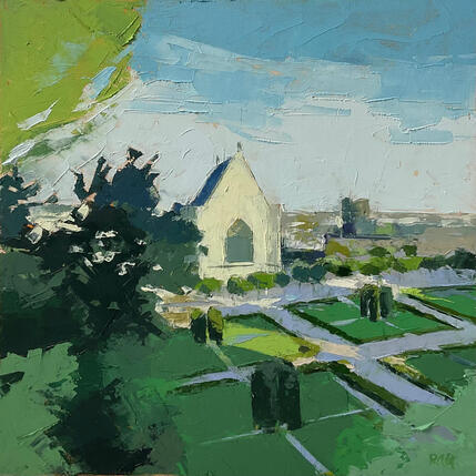 Painting Le jeux by Gray Thompson Rachael | Painting