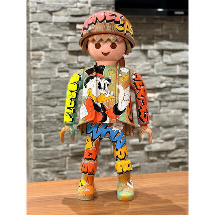 Sculpture PICSOU MONEY STYLE by Anto | Sculpture