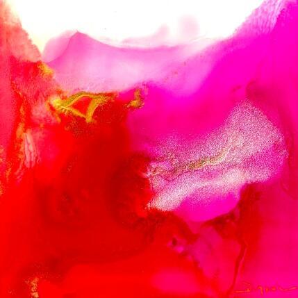 Peinture 2683 Poésie Florale par Depaire Silvia | Tableau Abstrait Acrylique Minimaliste