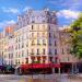 Peinture Le Cafe Saint Germain par Xanlar | Tableau Impressionnisme Paysages Huile