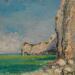 Painting La Porte d'Amont, Etretat  by Sannier Daniel | Painting Impressionism Landscapes Oil