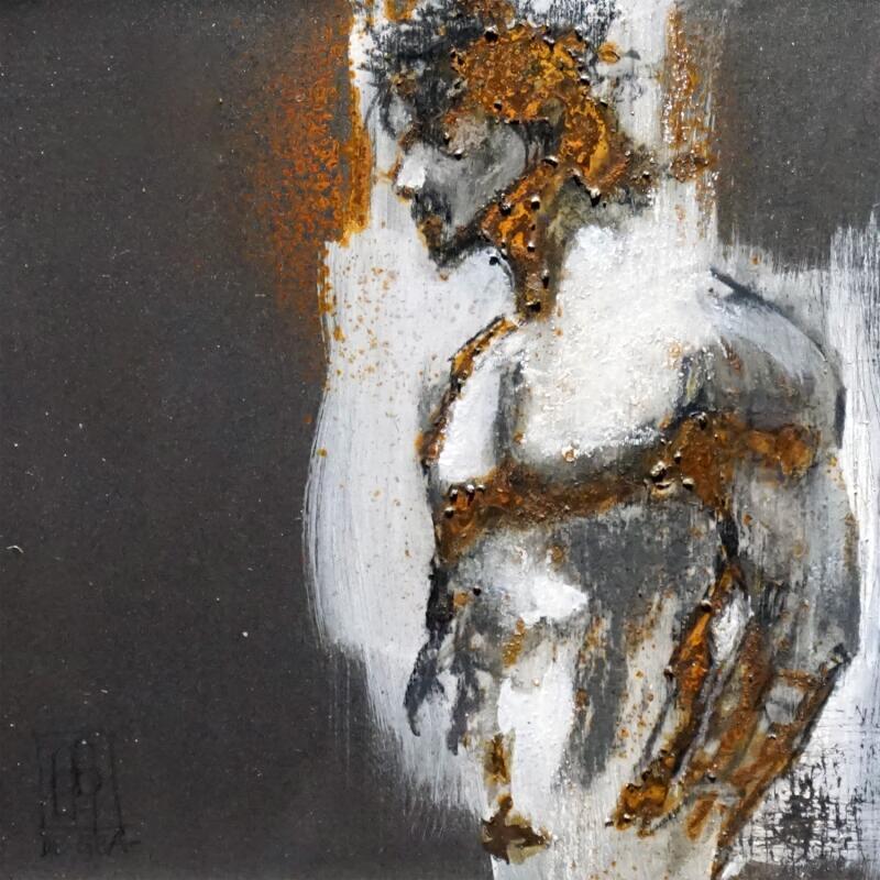 Peinture Night life par De Géa Olivier | Tableau Figuratif Nu Métal