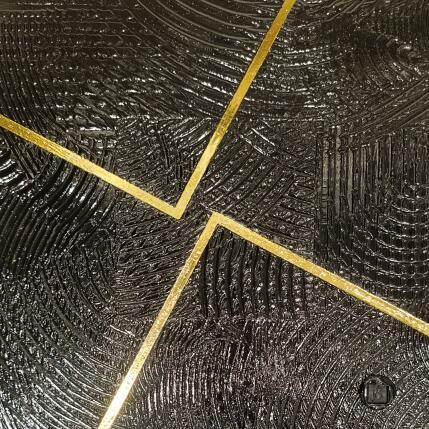 Peinture Even par Bauquel Véronique | Tableau Abstrait Minimaliste