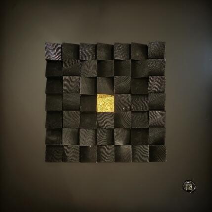 Gemälde Chess von Bauquel Véronique | Gemälde Abstrakt Minimalistisch