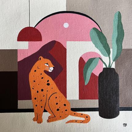 Peinture Rose dusk par Birsak Mariah | Tableau