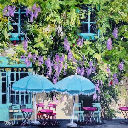 Peinture Aux vieux paris d' arcole par Rasa | Tableau