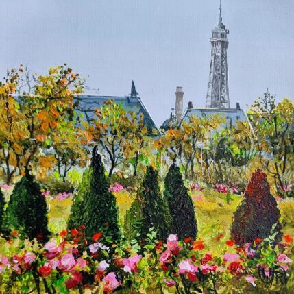 Peinture The garden par Rasa | Tableau