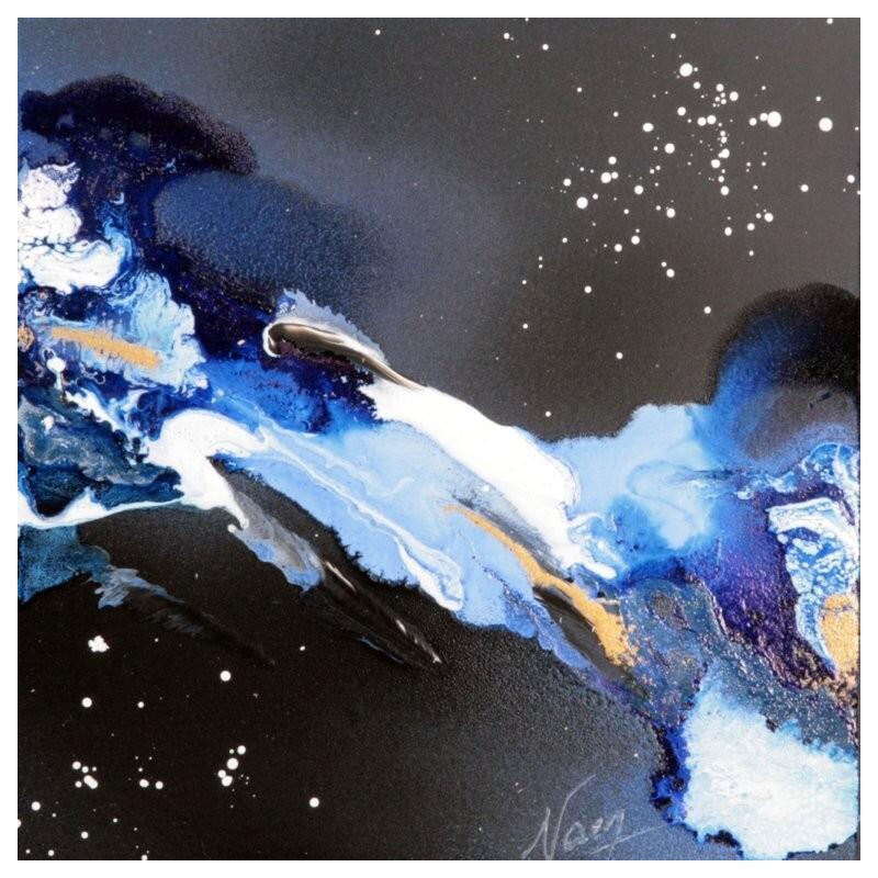 Pintura C3806 por Naen | Pintura Abstracto Acrílico Ink