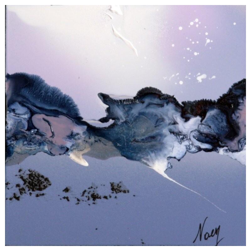 Peinture C3902 par Naen | Tableau Abstrait Acrylique Encre