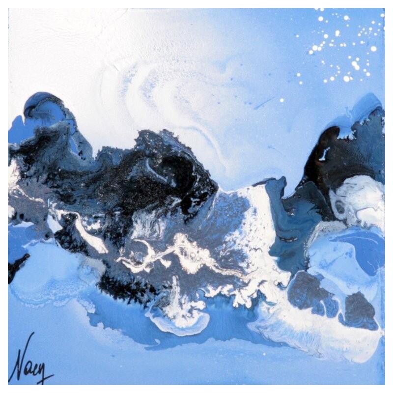 Painting C3881 by Naen | Painting Abstract Acrylic Ink