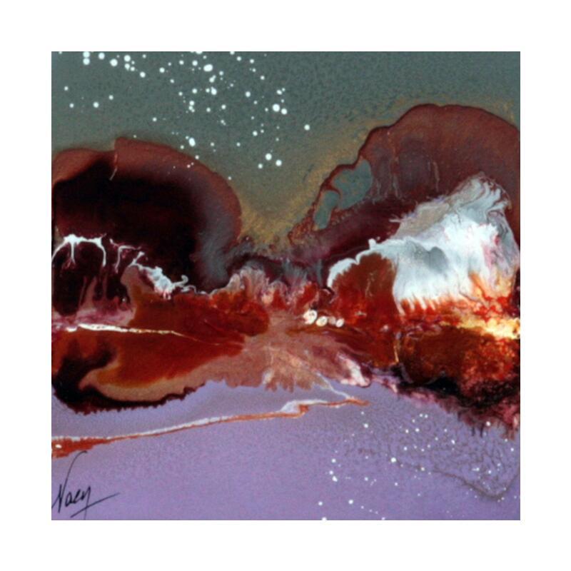Painting C2368 by Naen | Painting Abstract Acrylic Ink