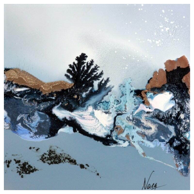 Gemälde C3907 von Naen | Gemälde Abstrakt Acryl Tinte