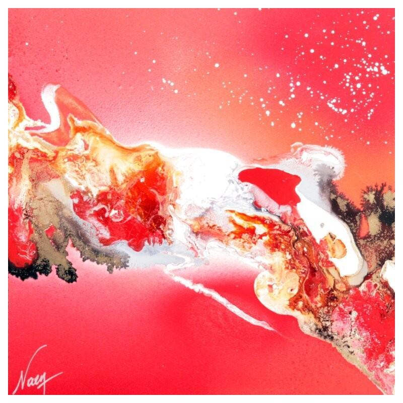 Painting C3850 by Naen | Painting Abstract Acrylic Ink