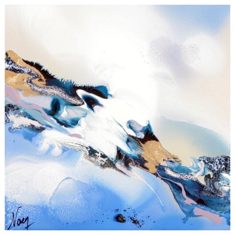 Painting C3844 by Naen | Painting Abstract Acrylic Ink