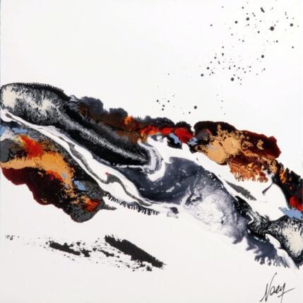 Gemälde C3801 von Naen | Gemälde Abstrakt Acryl, Tinte Pop-Ikonen