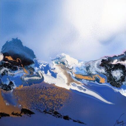 Painting C3930 by Naen | Painting Abstract Acrylic, Ink