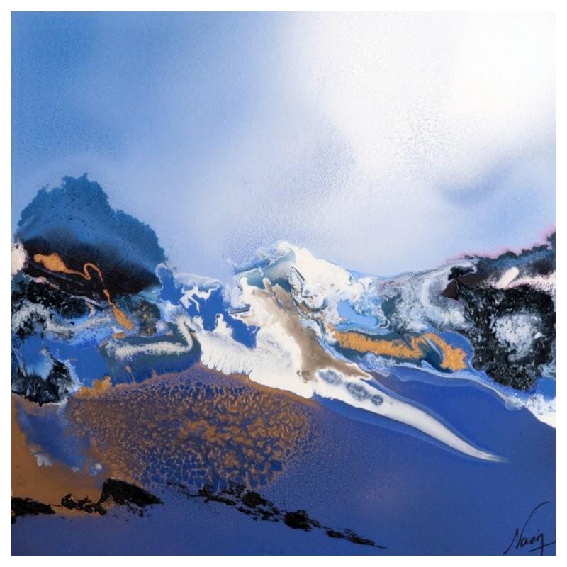 Painting C3930 by Naen | Painting Abstract Acrylic Ink