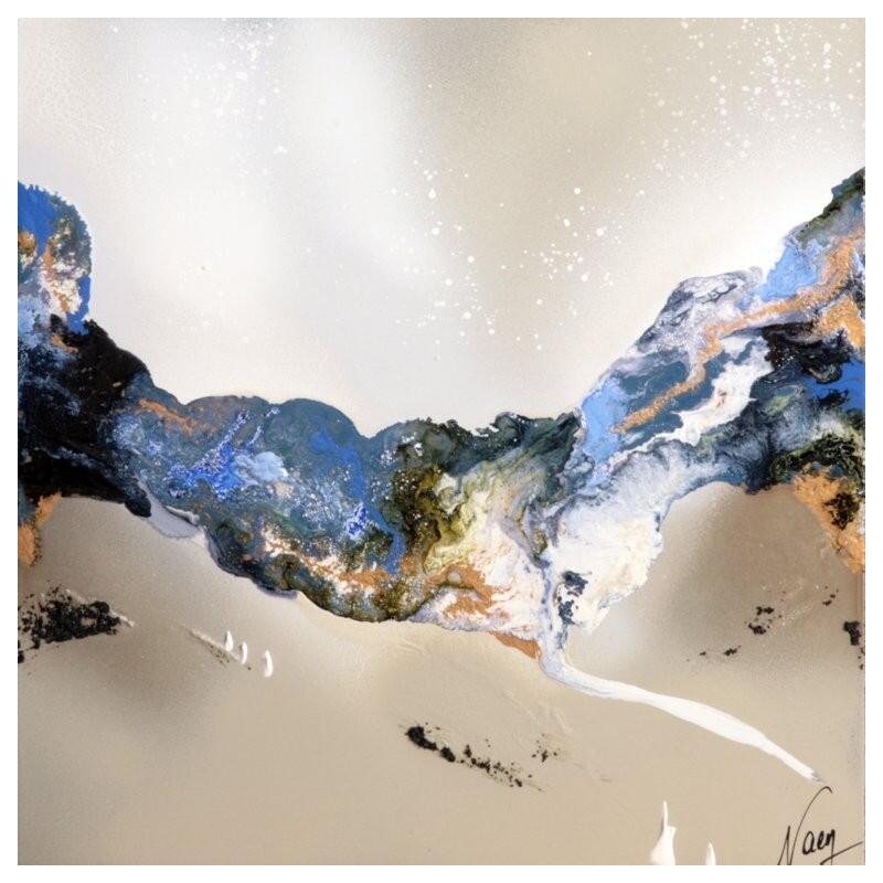 Painting C2228 by Naen | Painting Abstract Acrylic Ink