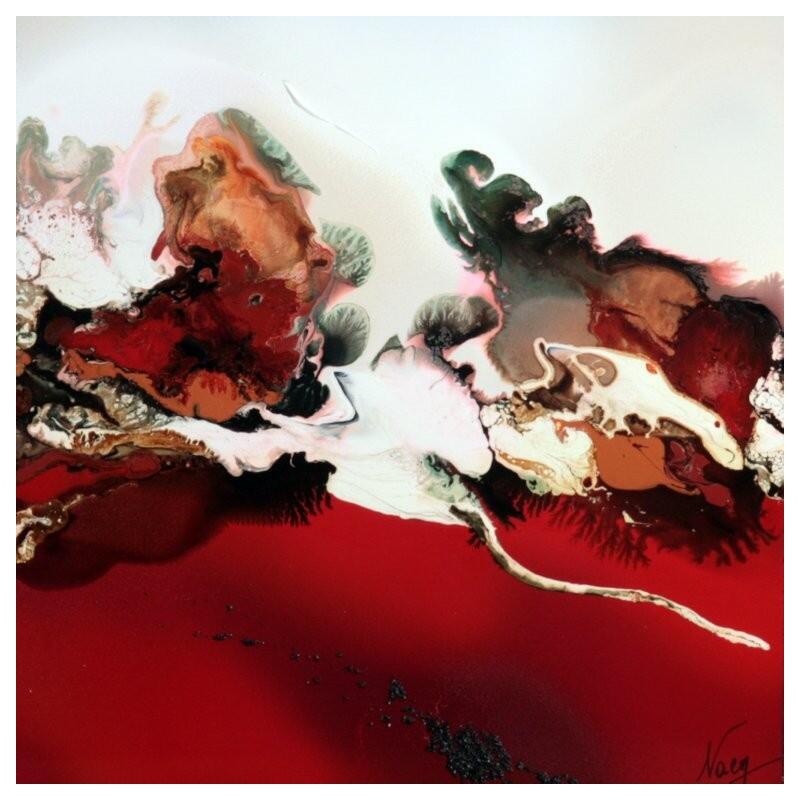 Painting C3944 by Naen | Painting Abstract Acrylic Ink