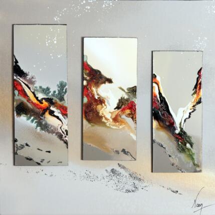 Painting 3515 by Naen | Painting Abstract Acrylic, Ink