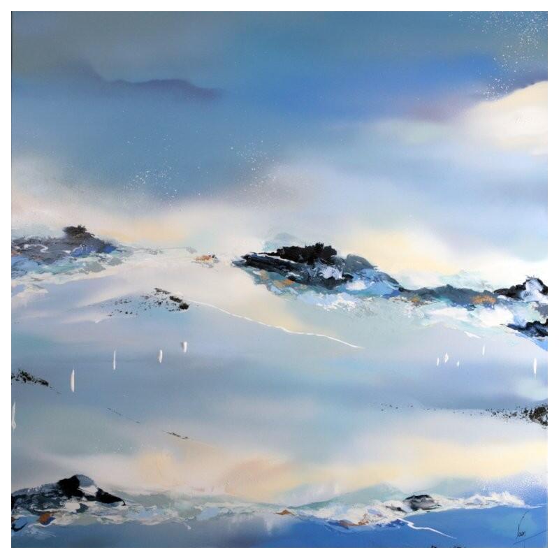 Painting 717 by Naen | Painting Abstract Still-life Acrylic Ink