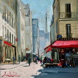 Gemälde The Paris Moment  von Xanlar | Gemälde