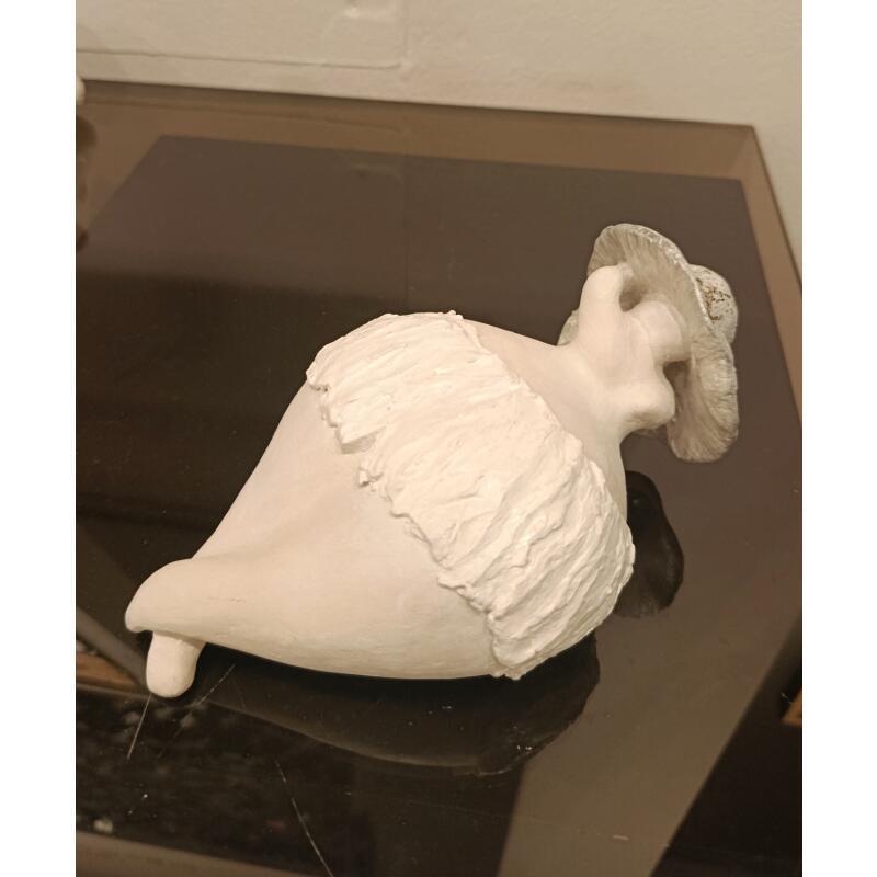 Escultura Nina por Silve Aude | Escultura Figurativo Desnudo Acrílico Cerámica