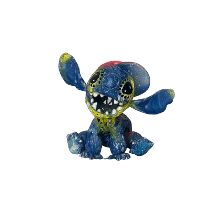 Sculpture STITCH CAP NUIT by Shenoda | Sculpture Pop-art Graffiti, Resin