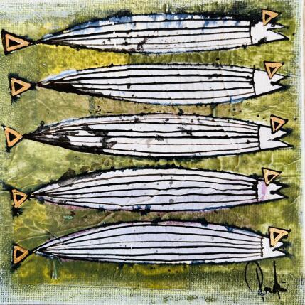 Peinture Anchois, marinés par Colombo Cécile | Tableau