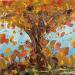 Painting Arbre de vie en automne by Amblard Florence | Painting