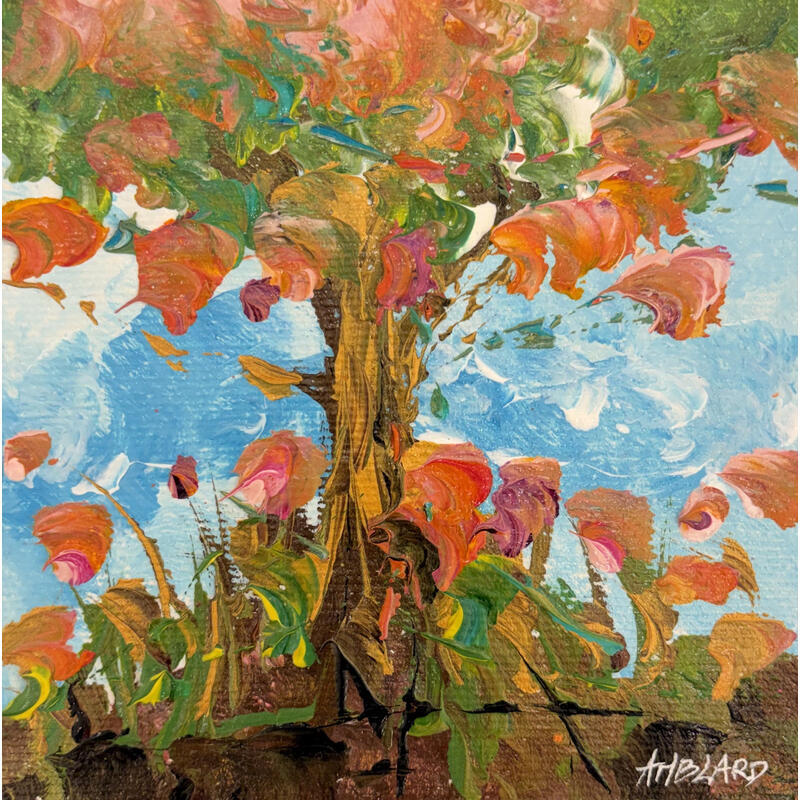 Peinture Automne par Amblard Florence | Tableau