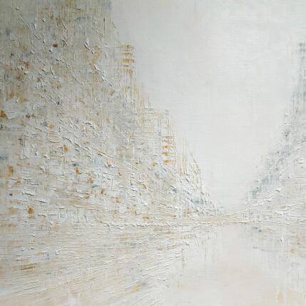 Peinture Impression blanche par Levesque Emmanuelle | Tableau  Huile