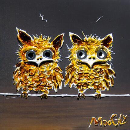 Peinture Alexithymiqus par Moogly | Tableau Art Singulier Acrylique, Pigments, Résine Animaux