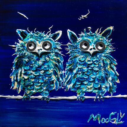 Peinture Valdus par Moogly | Tableau Art Singulier Acrylique, Pigments, Résine Animaux