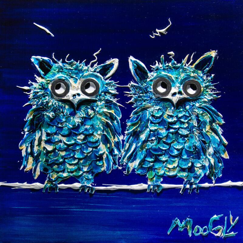 Pintura Valdus por Moogly | Pintura Arte bruto Animales Acrílico Resina Pigmentos