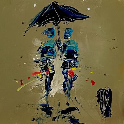 Painting Notre instant by Raffin Christian | Painting Figurative Oil Life style