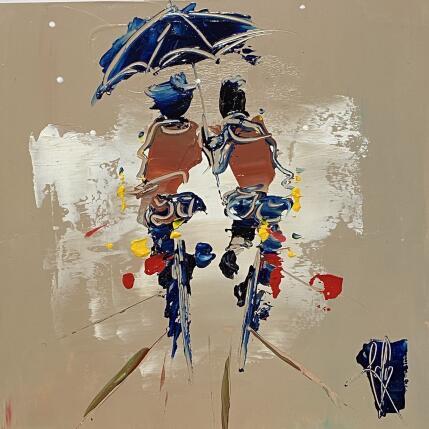 Painting Complice by Raffin Christian | Painting Figurative Oil Life style, Pop icons