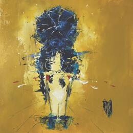 Painting Intime by Raffin Christian | Painting Figurative Oil Life style