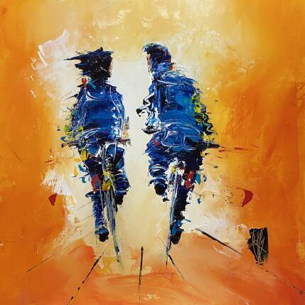 Painting Passion de toi by Raffin Christian | Painting Figurative Oil Life style