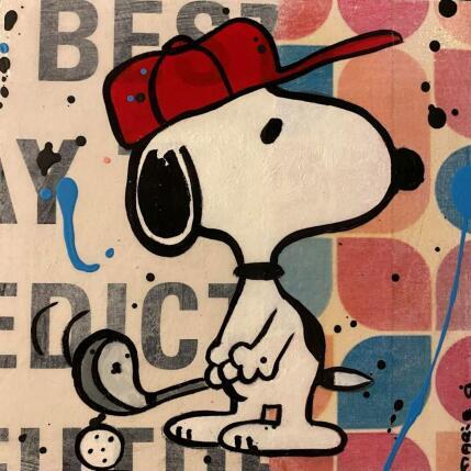 Peinture F1  golf party par Marie G.  | Tableau Pop-art Acrylique, Bois, Collage Icones Pop