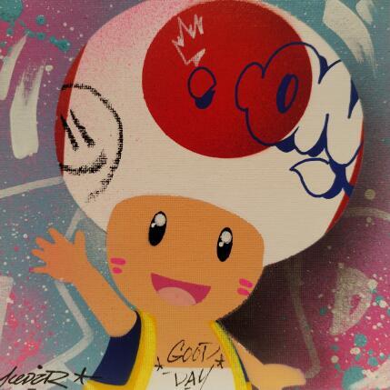Painting Toad by Lemoine Mael | Painting Pop-art Acrylic, Graffiti Pop icons