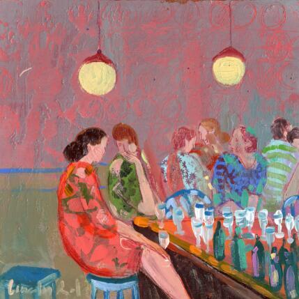 Painting Complicités by Lourdes Ral | Painting Figurative Acrylic Life style